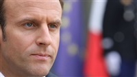 Emmanuel Macron triple