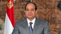 Le président El-Sissi