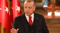 Le nord syrien: Erdogan