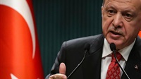 Erdogan grisé par