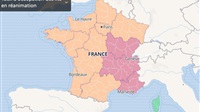 CARTE DE FRANCE COVID