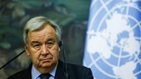 Le chef de l'ONU